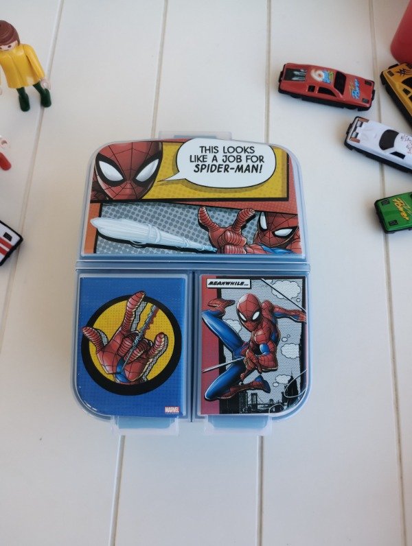 Producto - Hermético 3 divisiones Hombre Araña