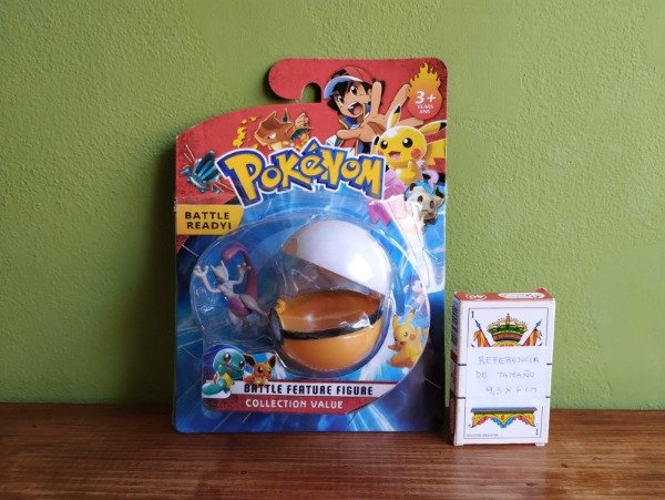 Producto - 973 - Muñeco Pokemon + Pokebola  - NEWTWO