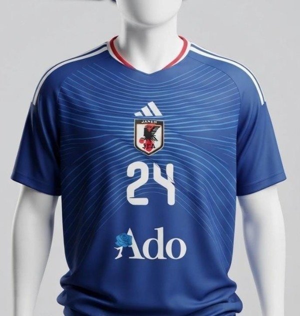 Producto - Remera Ado Seleccion Japonesa - (Ingrese para elegir Talle)
