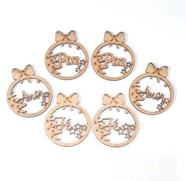 Producto - Set x 30 adornos de 7.5 cm