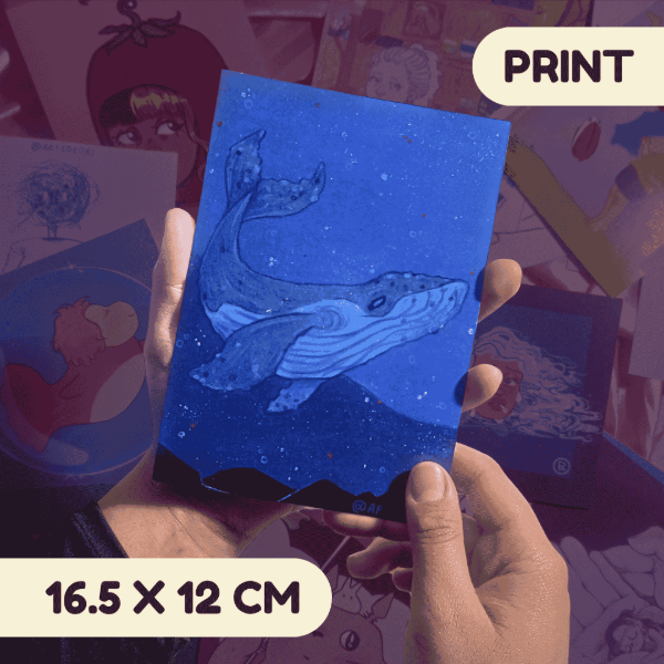 Producto - Ballena azul - Print
