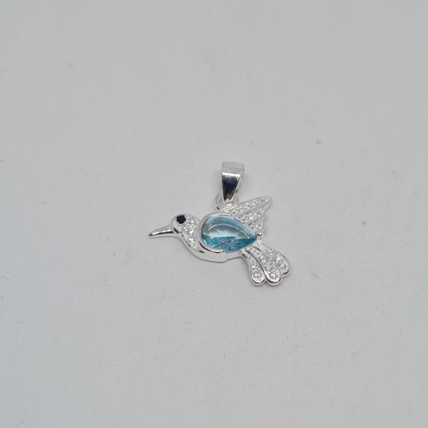 Producto - Dije colibri celeste