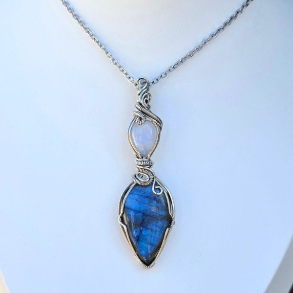 Producto - COLECCIÓN UNIÓN PIEDRA LUNA Y LABRADORITA - 0