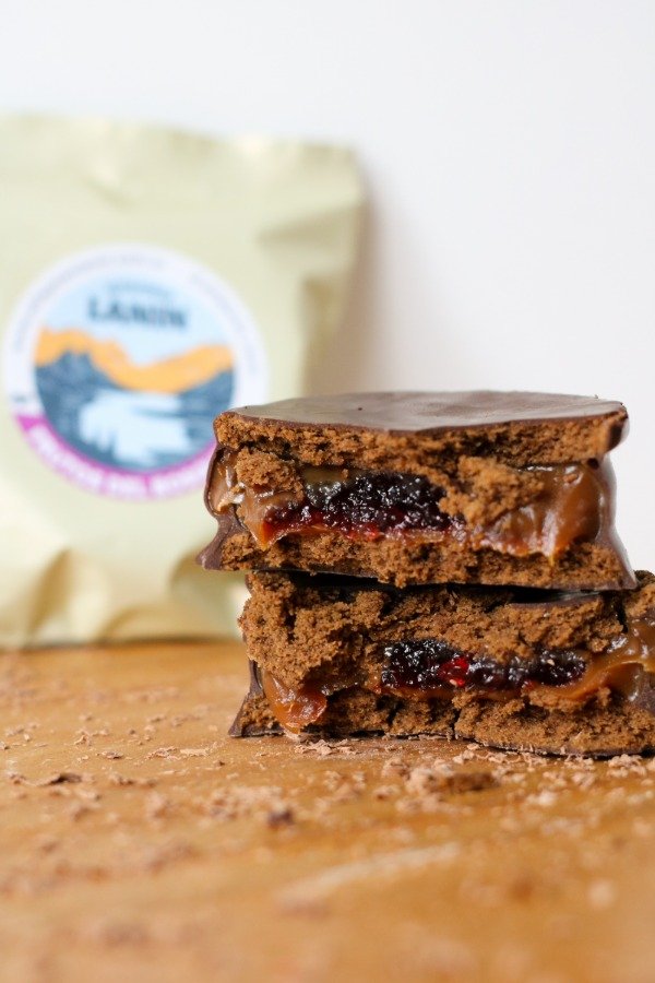 Producto - ALFAJOR FRUTOS DEL BOSQUE