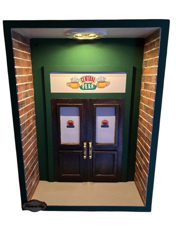 Producto - Friends Cuadro Central Perk con luz