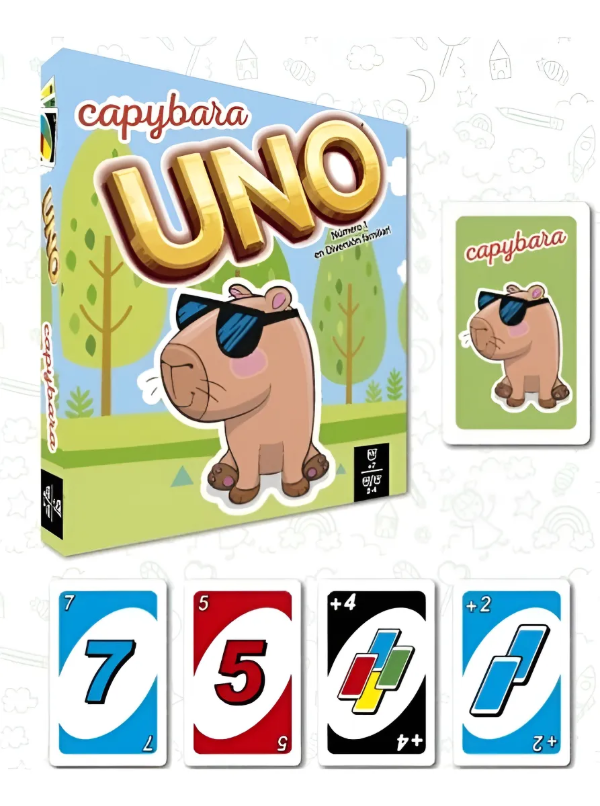 Producto - cartas uno capybara
