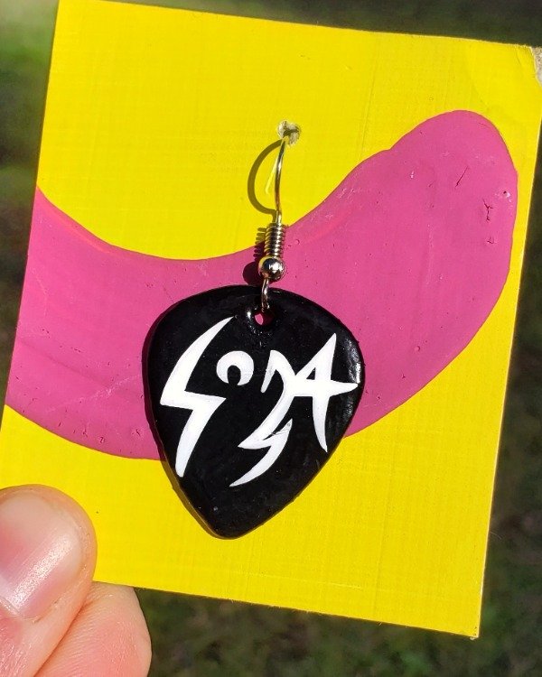 Producto - LIQUIDACIÓN púas pintadas (arito)