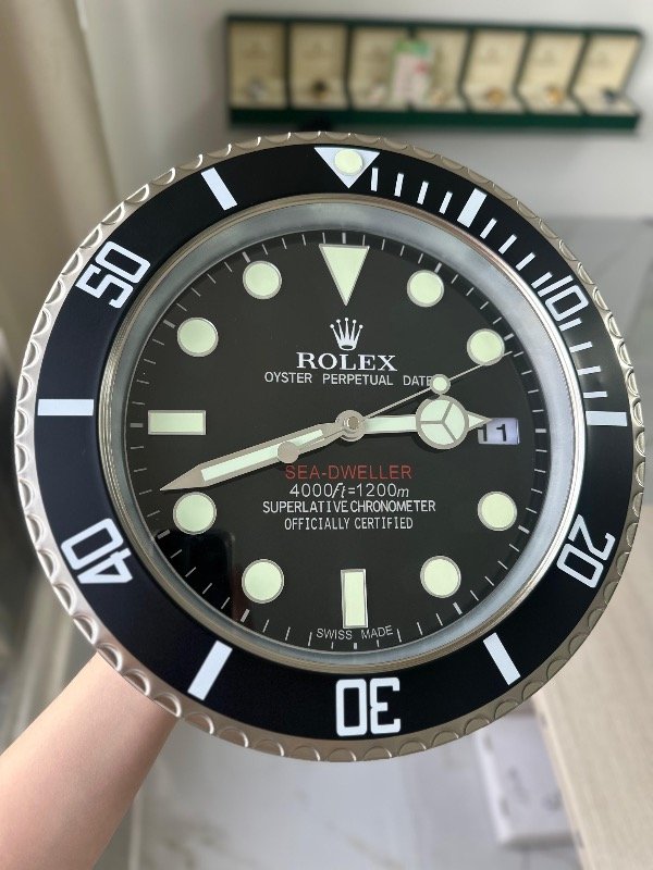 Producto - Reloj de Pared Rolex Sea Dweller Black Automatico