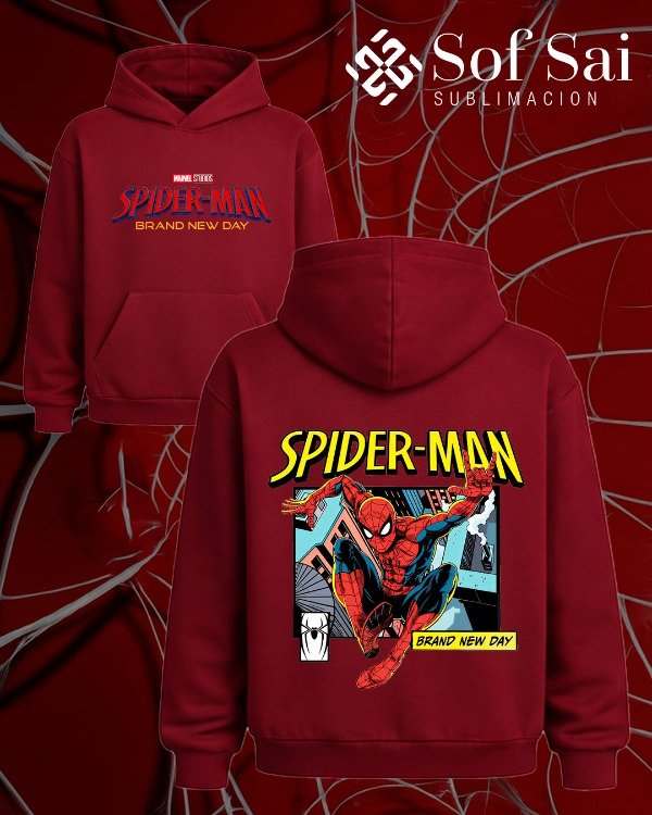 Buzo spiderman comic