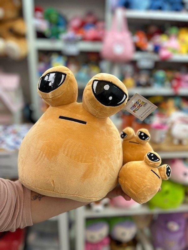 Producto - Peluche POU Mediano + 2 Mini Pou