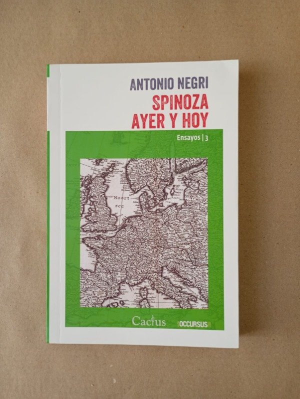 Producto - Spinoza ayer y hoy Ensayos/3 - Antonio Negri - Cactus 2021