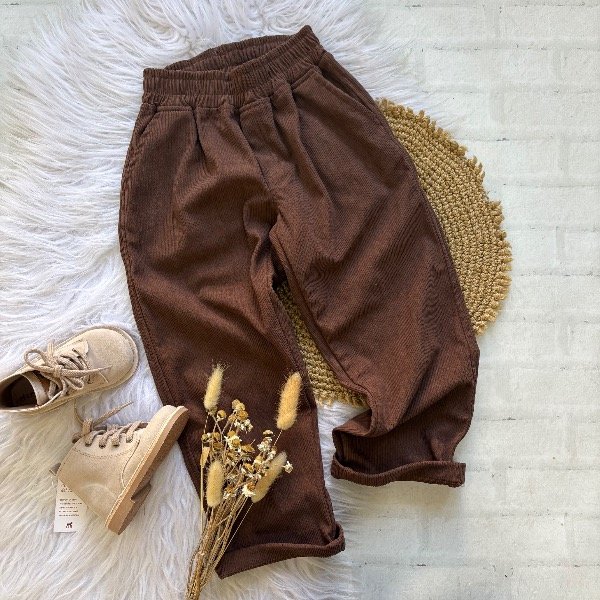 Producto - Pant de corderoy CHOCO niños 4 al 12