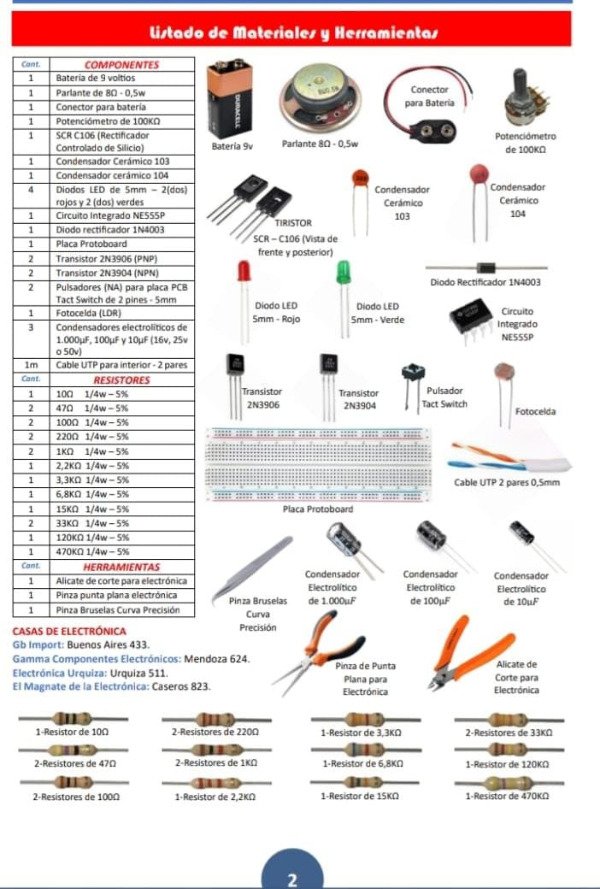 Producto - LISTA 1 AÑO ESCUELA TECNICA