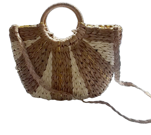 Producto - Bolso rafia c/manija de argolla 12UO7302 LCHP 1/26