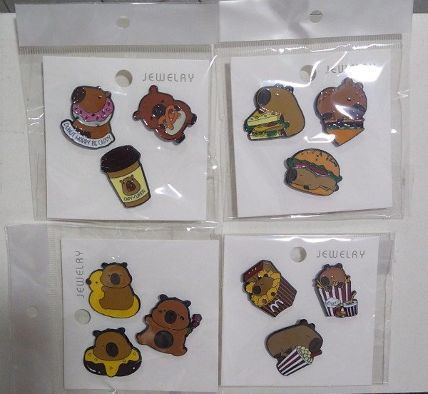 Producto - Pines Capibara