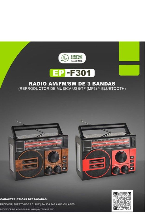 Producto - Radio Ecopower ep-301