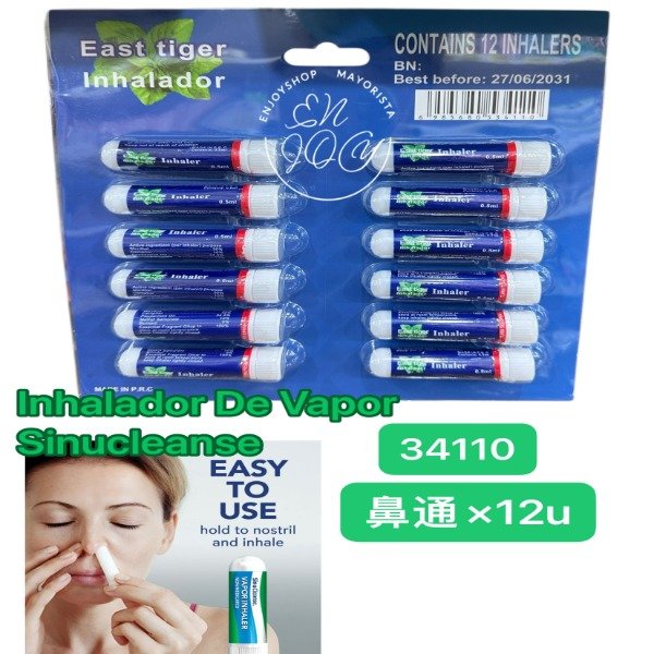 Producto - PLANCHA X12 Mentol Inhalador De Vapor Nasal