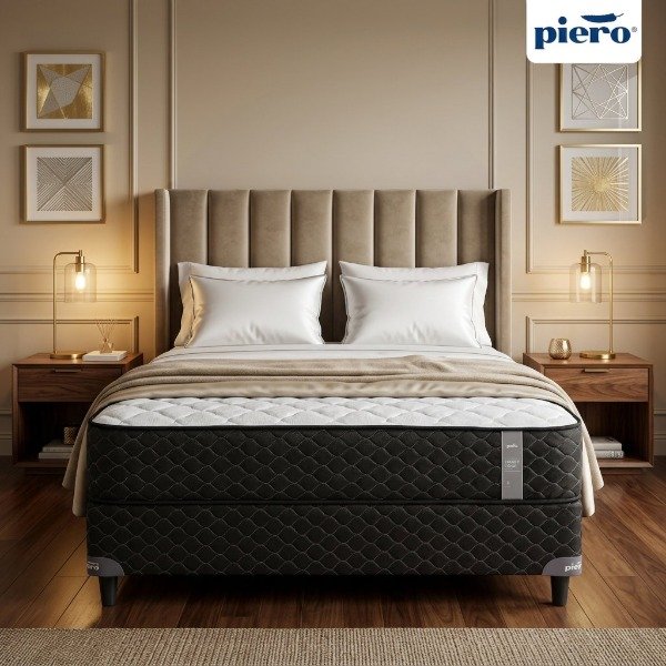 Producto - Sommier y Colchón Piero Smart Tech Resortes 190x140 - 0