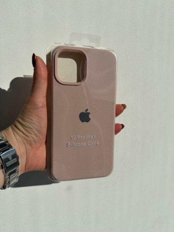 Producto - Silicone case iphone 12 pro max rosa viejo