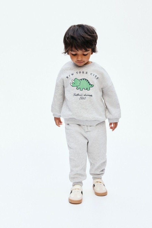 Producto - Conjunto HyM dino gris