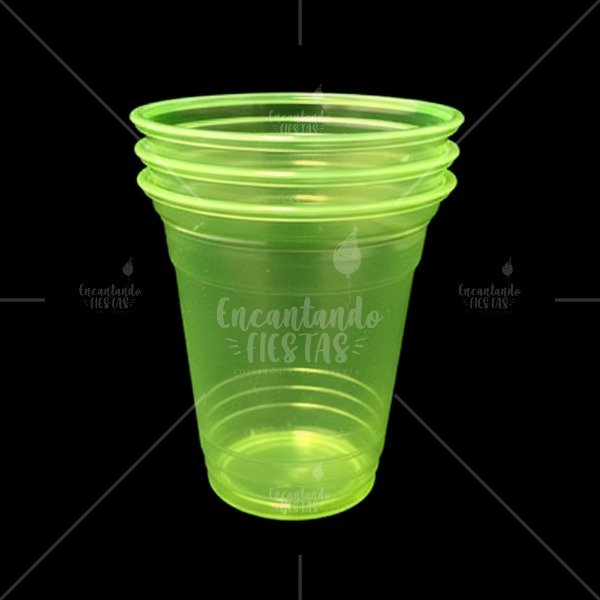 Producto - Vaso neon verde bella cup 360cc x 10u
