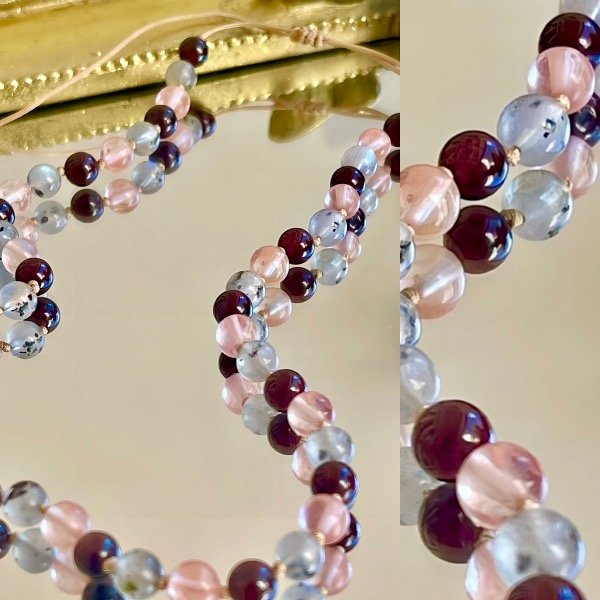 Producto - Choker de piedras naturales