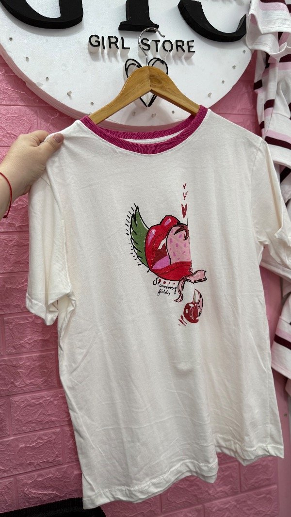 Producto - Reme cuello tejido- BOCAY FRESA