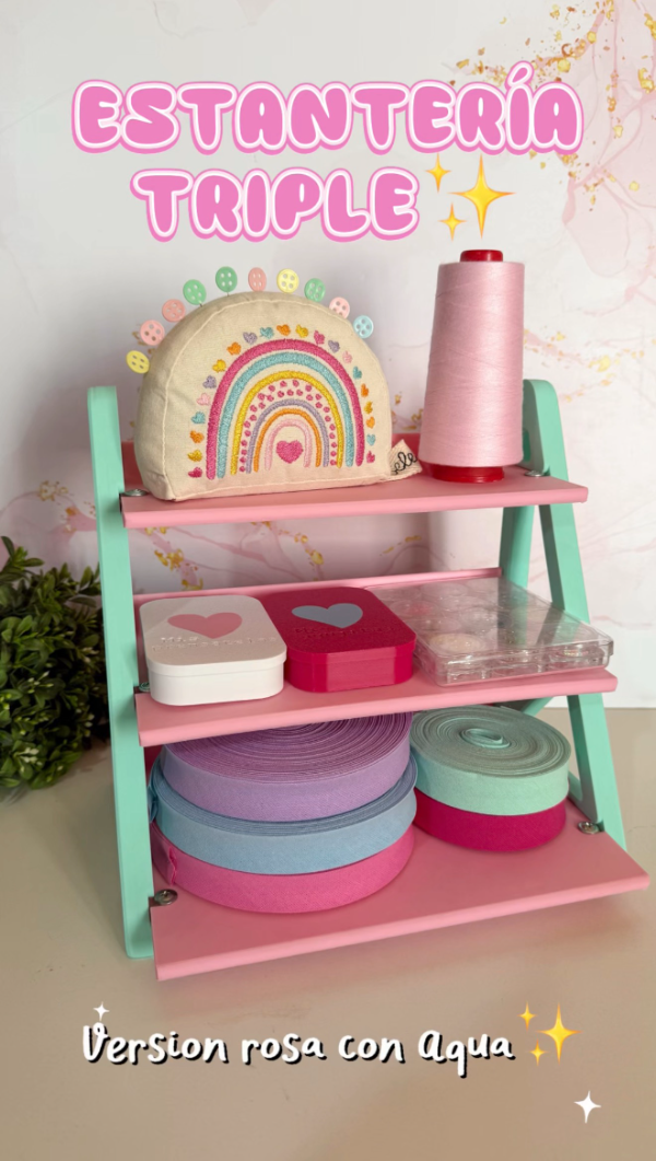 Producto - Estanteria triple