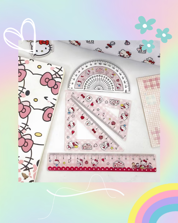 Producto - Kit de Geometría Hello Kitty