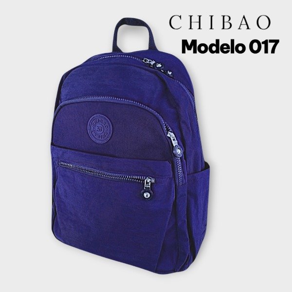 Producto - Mochila 017 Urbana Impermeable con Bolsillo de Seguridad Trasero