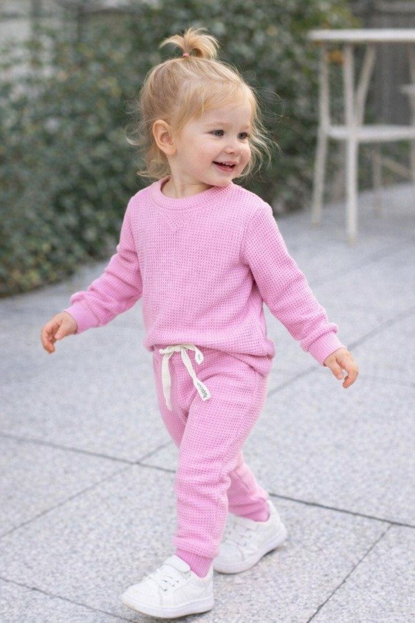 Producto - Conjunto Waffle Rosa