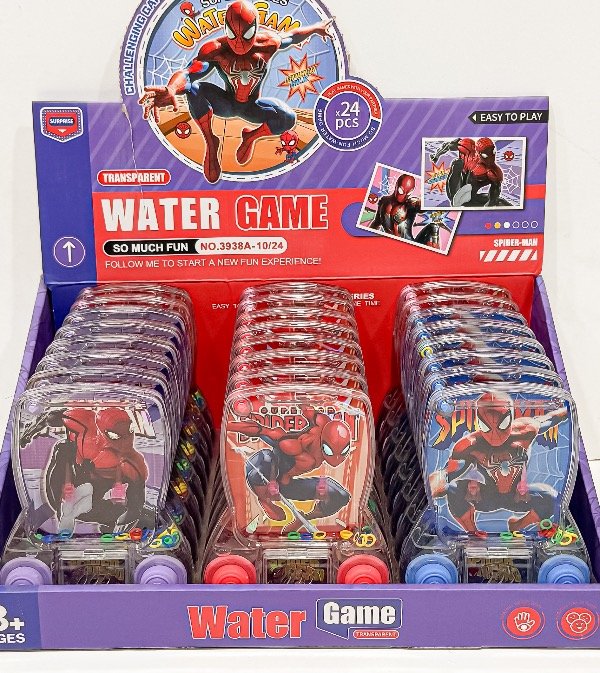 Producto - Juegos de agua Spiderman  caja x24u