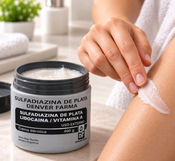 Producto - Sulfadiazina de Plata Denver Farma 400 g - 2