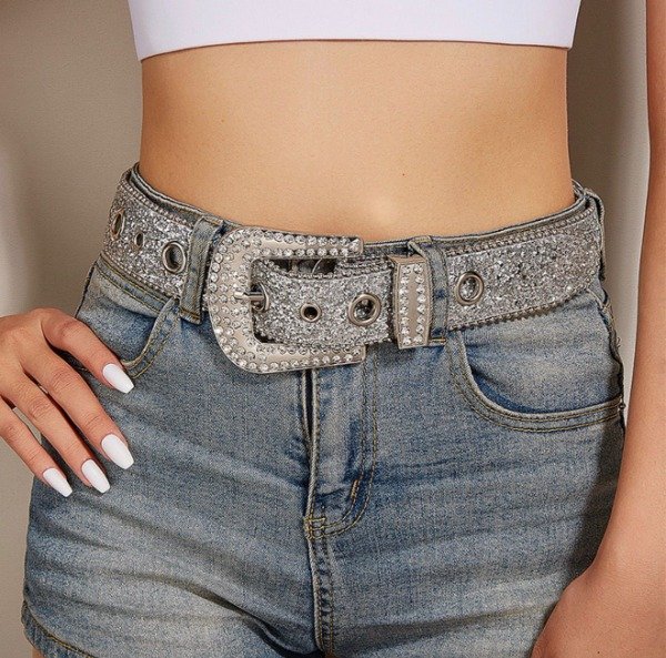 Producto - Cinturón Brillos Y2K