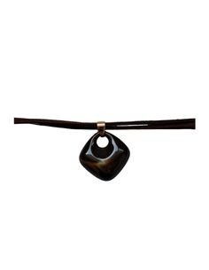 Producto - Choker de Gamuzas con dije acrílico - 0