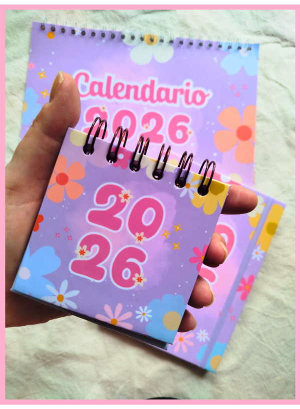Producto - Calendario de mesa - Linea Alegria - 9x9cm