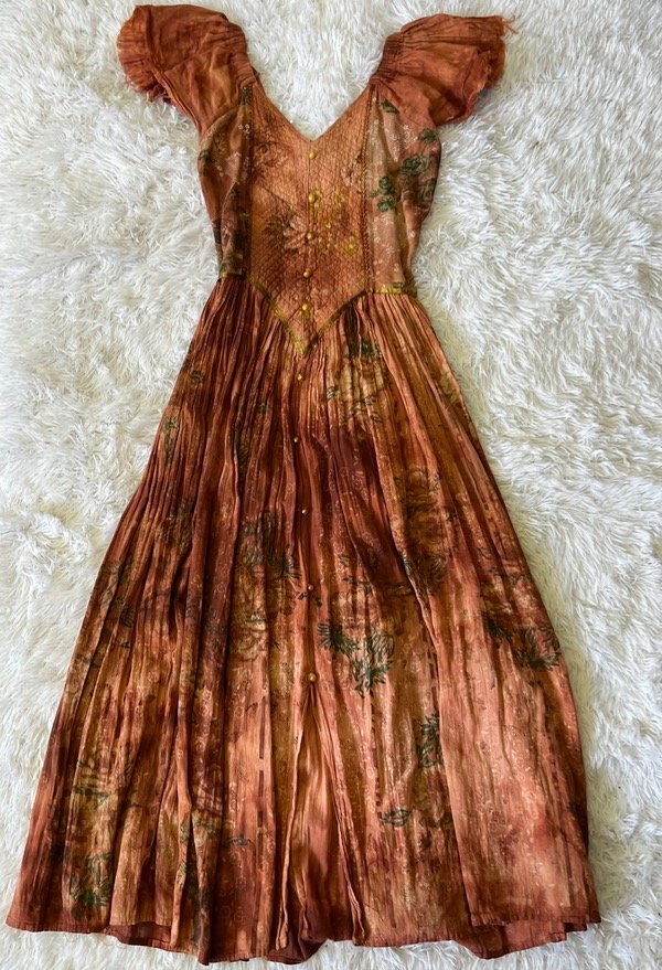Vestido largo vint Fairy talle 1