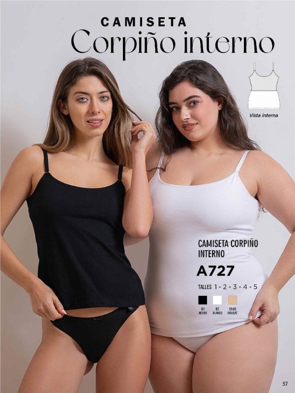 Producto - Camiseta con corpiño interno