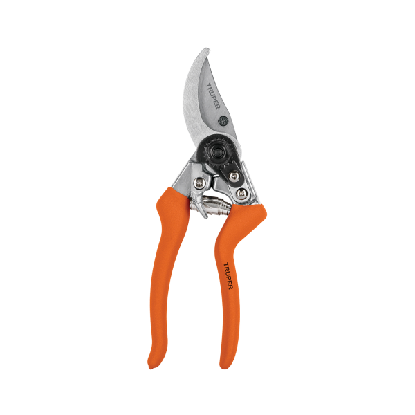 Producto - Tijera de Poda Mano Punta Curva ALUMINIO 8" Truper 18453 T-45
