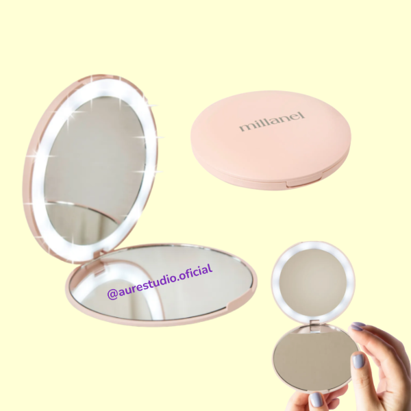 Producto - ESPEJO REDONDO CON LUZ LED
