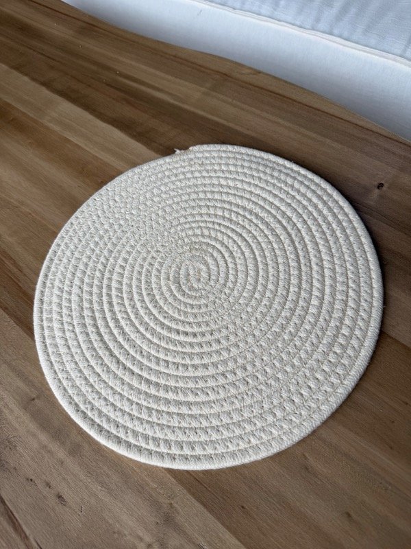 Producto - Individual de cordón blanco - 0