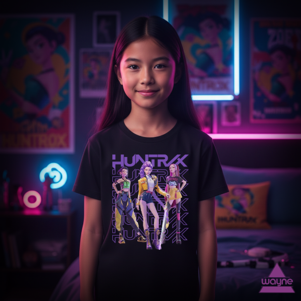 Producto - Remera kids K pop demon hunters