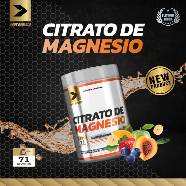 Producto - Citrato de Magnesio 500g - Body Advance - 1