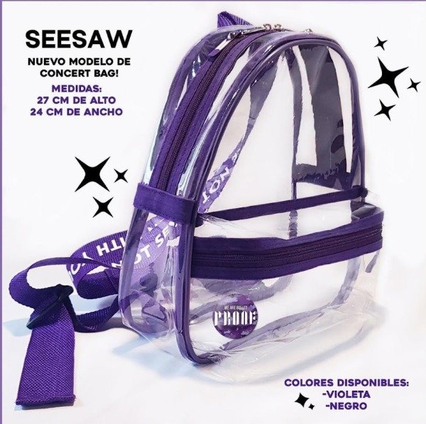 Producto - CLEAR BAG MOCHILA