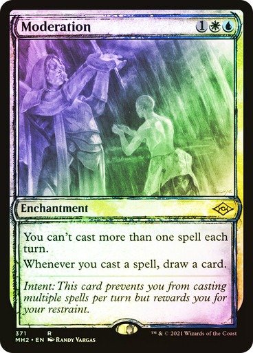 Producto - Moderation (Showcase Foil)