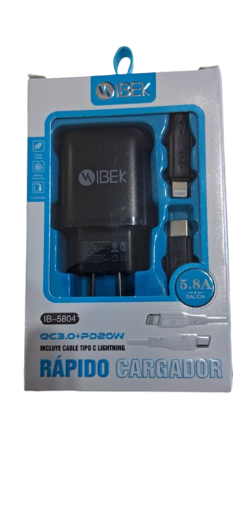 Producto - Cargadores iphones (cabezal y cable)