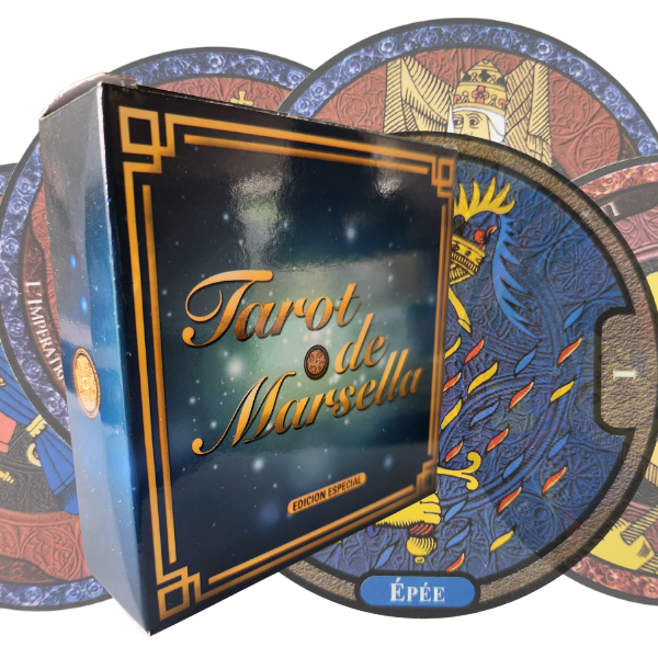 Producto - Tarot Marsella Edición especial cartas redondas