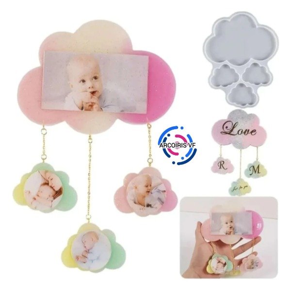 Producto - Molde nubes colgantes