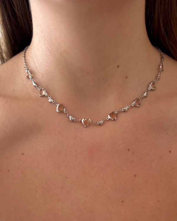 Producto - Choker Crush Love Plateada