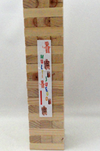 Producto - Jenga  de madera Extra grande 18 pisos 36717